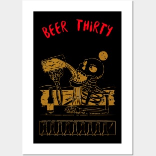 Beer thirty Posters and Art